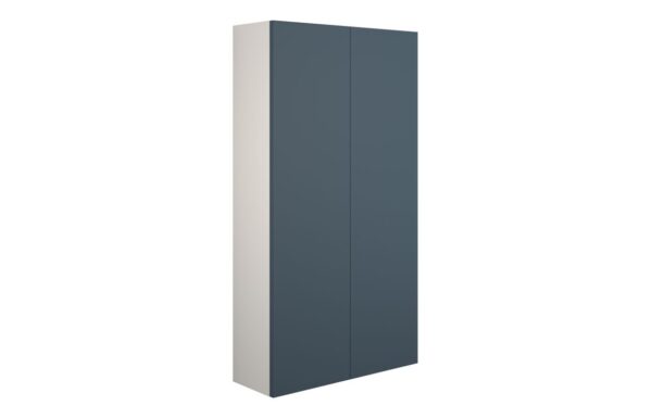 Nevada 600mm Slim 2 Door Storage Unit - Matt Arley Blue (Grey Cab)