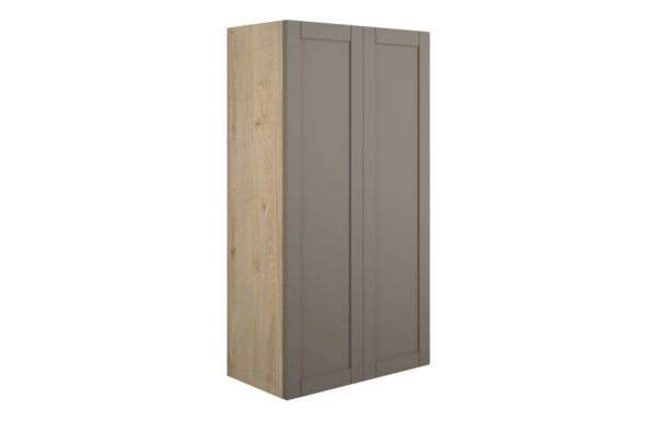 Arizona 600mm Standard 2 Door Storage Unit - Matt Stone (Oak Cab)