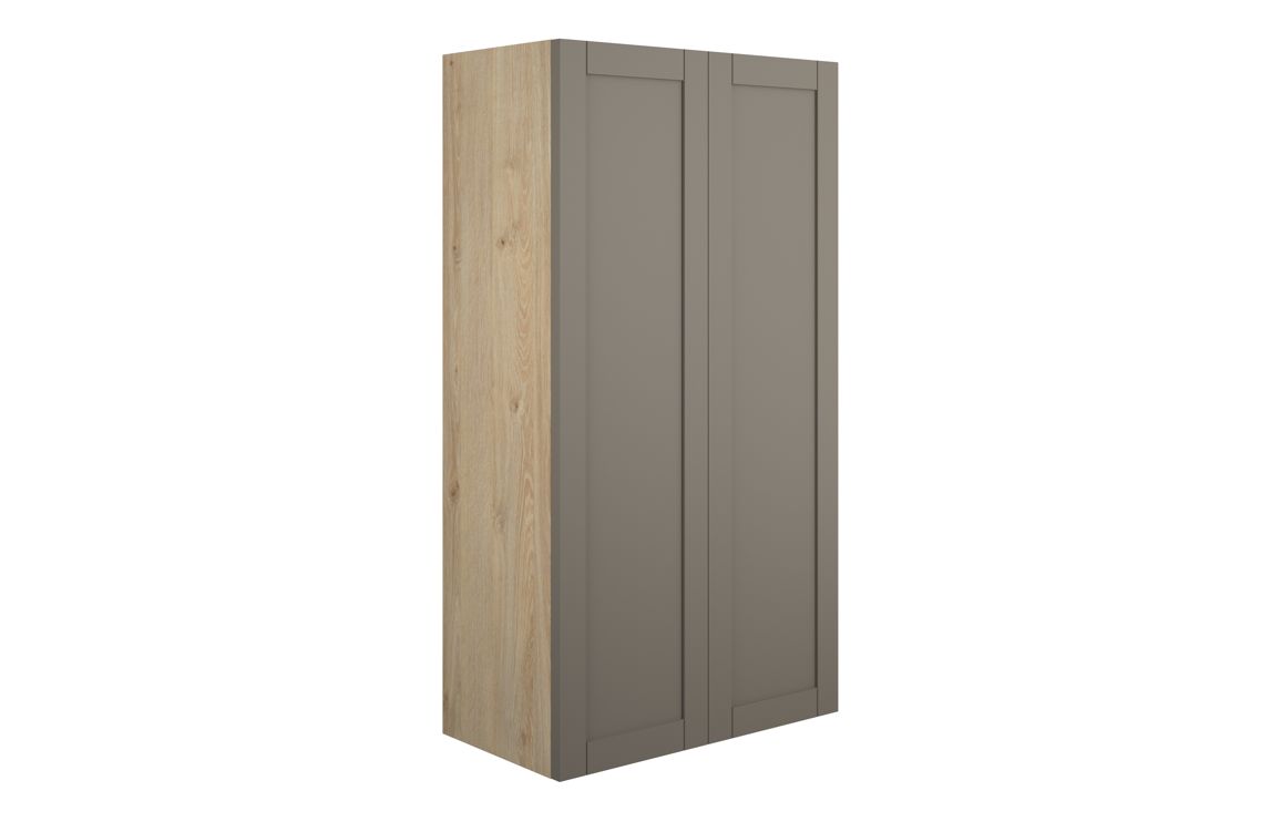 Arizona 600mm Standard 2 Door Storage Unit - Matt Stone (Oak Cab)