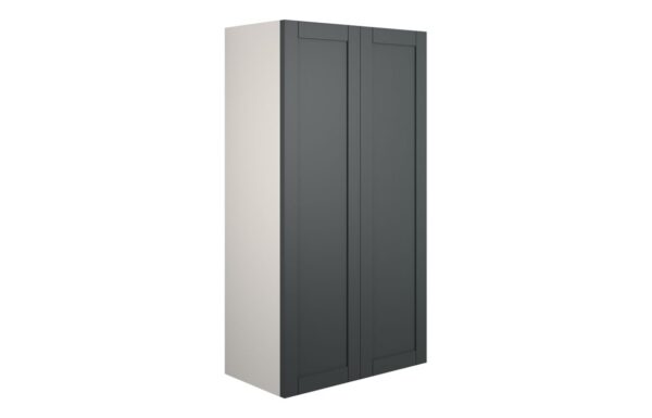 Arizona 600mm Standard 2 Door Storage Unit - Matt Graphite Grey (Grey Cab)