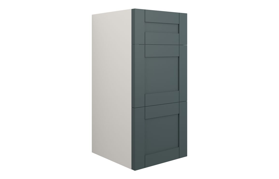 Arizona 300mm Standard 3 Drawer Unit - Matt Green Camo (Grey Cab)