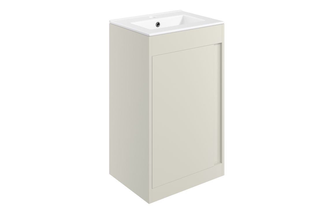 Dakota 510mm Floor Standing Unit Inc. Basin - Matt Latte