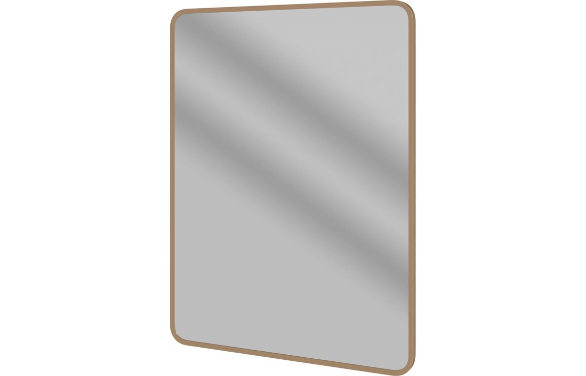 Dyce 600x800mm Rectangle Mirror - Brushed Bronze