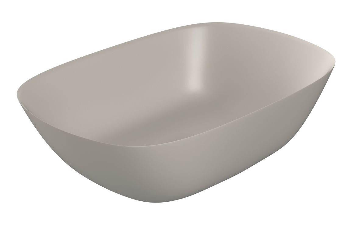 Mhor 460x320mm Resin Washbowl - Latte