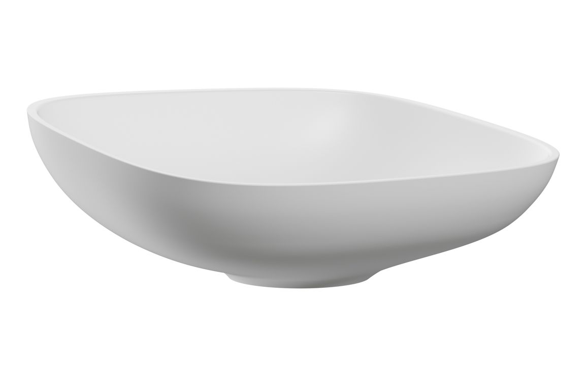 Starav 500x380mm 0TH Resin Washbowl - White