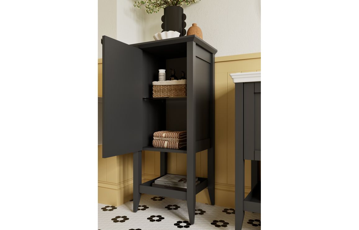 Missouri 470mm Floor Standing 1 Door Midi Boy Unit - Matt Anthracite - Image 3