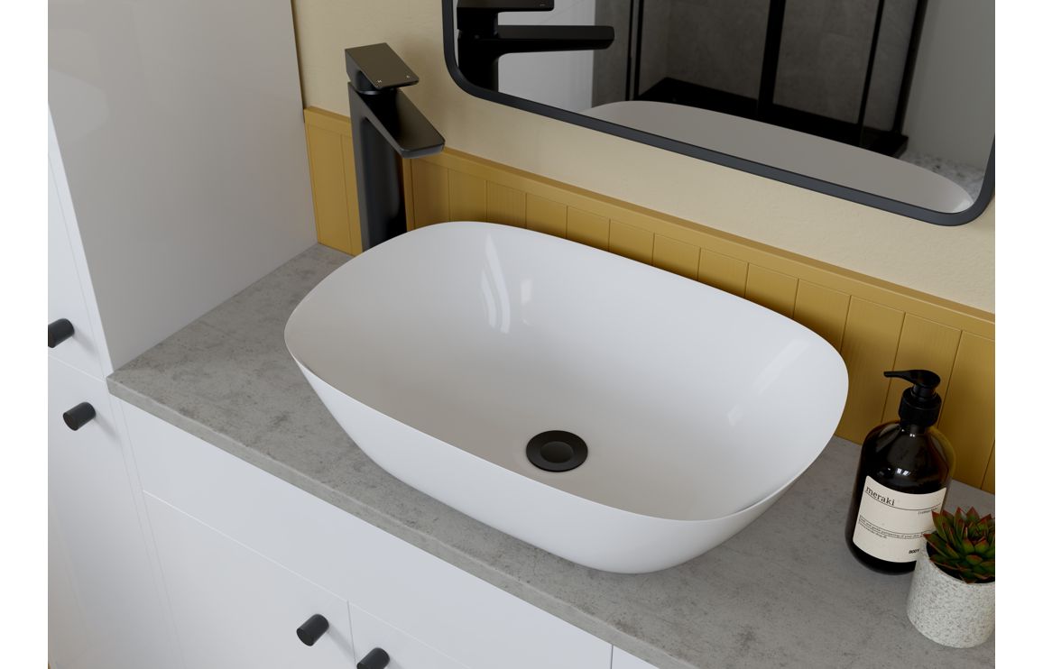 Nevada Slim Depth End Panel - White Gloss - Image 4