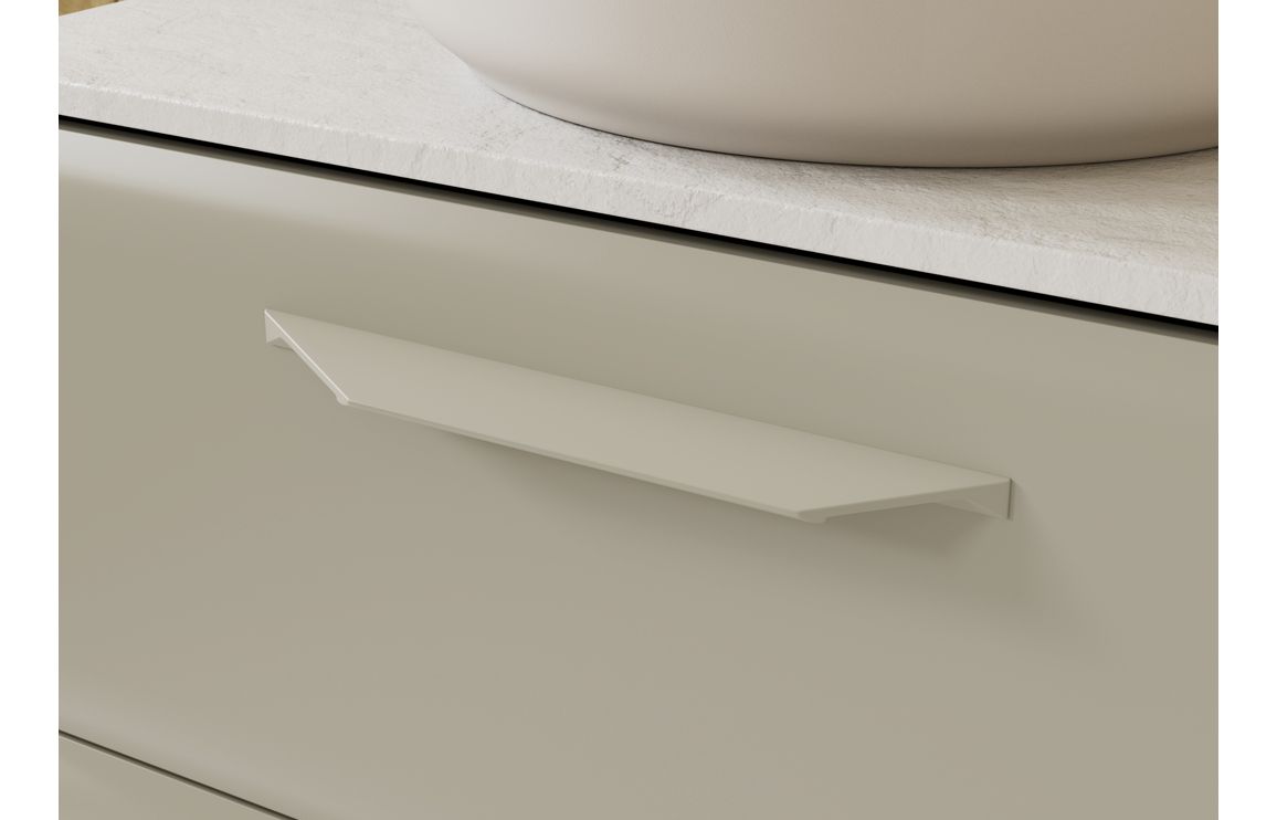 Colorado 600mm Floor Standing 2 Door Basin Unit (No Top) - Matt Latte - Image 3
