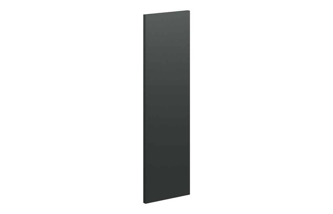 Kentucky Slim Depth End Panel - Matt Graphite Grey